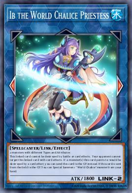 Ib the World Chalice Priestess Yu-Gi-Oh card