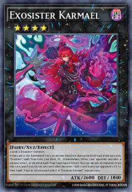 Exosister Karmael Yu-Gi-Oh card