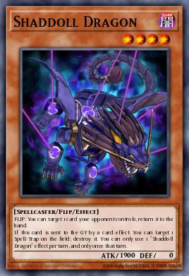 Shaddoll Dragon Yu-Gi-Oh card