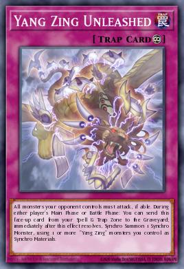Yang Zing Unleashed Yu-Gi-Oh card