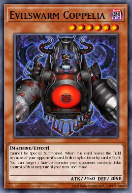 Evilswarm Coppelia Yu-Gi-Oh card