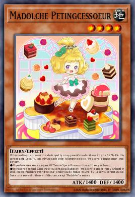 Madolche Petingcessoeur Yu-Gi-Oh card