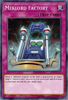 Meklord Factory Yu-Gi-Oh card