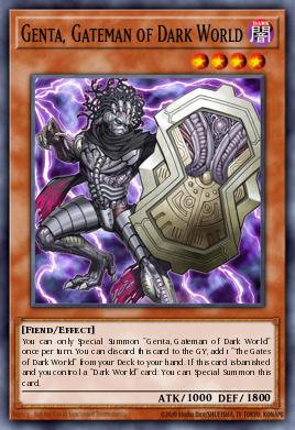 Genta, Gateman of Dark World Yu-Gi-Oh card