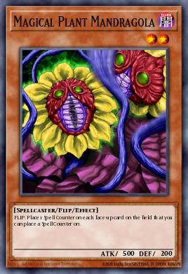 Magical Plant Mandragola Yu-Gi-Oh card