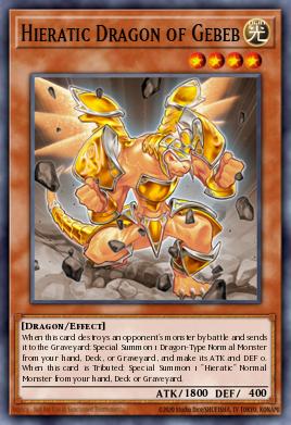 Hieratic Dragon of Gebeb Yu-Gi-Oh card