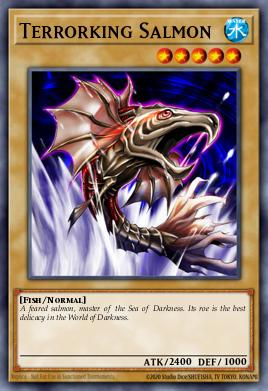 Terrorking Salmon Yu-Gi-Oh card