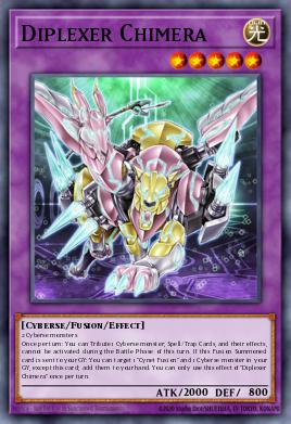 Diplexer Chimera Yu-Gi-Oh card