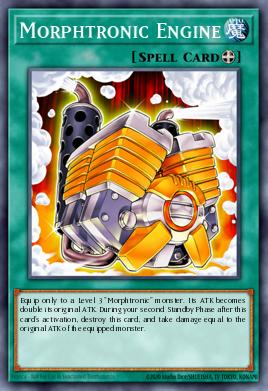 Morphtronic Engine Yu-Gi-Oh card