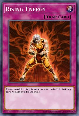 Rising Energy Yu-Gi-Oh card