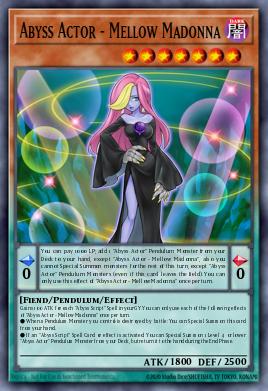 Abyss Actor - Mellow Madonna Yu-Gi-Oh card