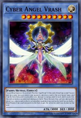 Cyber Angel Vrash Yu-Gi-Oh card