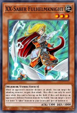 X-Saber Power-Up card list