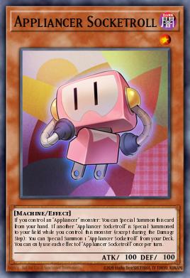 Appliancer Socketroll Yu-Gi-Oh card