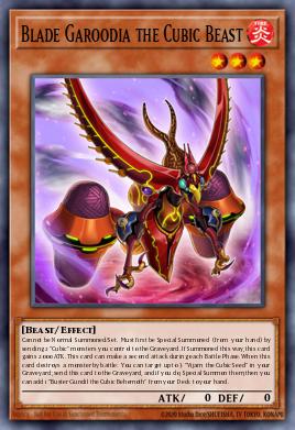 Blade Garoodia the Cubic Beast Yu-Gi-Oh card