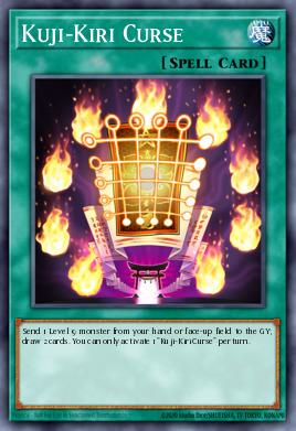Kuji-Kiri Curse Yu-Gi-Oh card