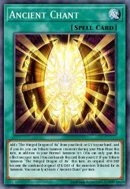 Ancient Chant Yu-Gi-Oh card