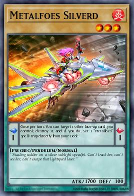 Metalfoes Silverd Yu-Gi-Oh card