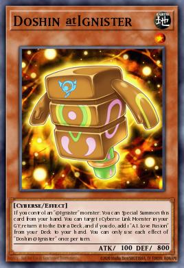 Doshin @Ignister Yu-Gi-Oh card