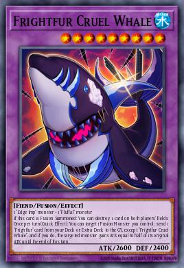 Frightfur Cruel Whale Yu-Gi-Oh card
