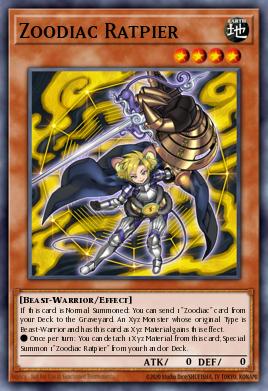 Zoodiac Ratpier Yu-Gi-Oh card