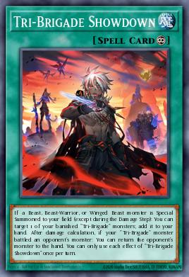 Tri-Brigade Showdown Yu-Gi-Oh card