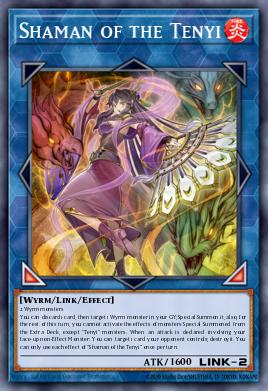 Shaman of the Tenyi Yu-Gi-Oh card