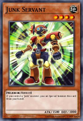 Junk Servant Yu-Gi-Oh card