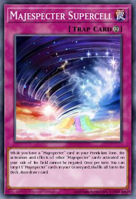 Majespecter Supercell Yu-Gi-Oh card