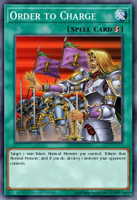 Order to Charge Yu-Gi-Oh card