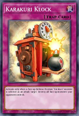 Karakuri Klock Yu-Gi-Oh card