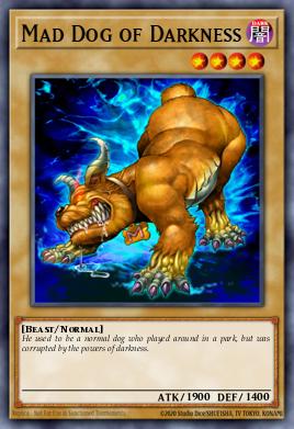 Mad Dog of Darkness Yu-Gi-Oh card