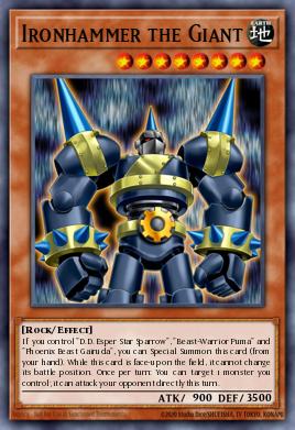 Ironhammer the Giant Yu-Gi-Oh card