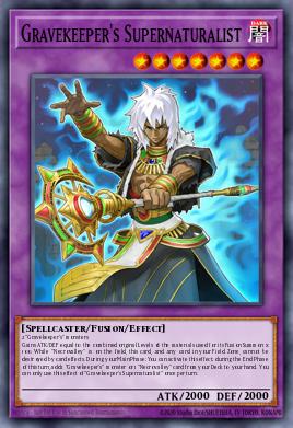Gravekeeper's Supernaturalist Yu-Gi-Oh card
