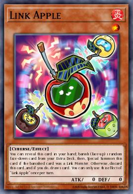 Link Apple Yu-Gi-Oh card