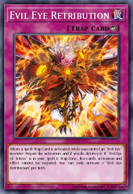 Evil Eye Retribution Yu-Gi-Oh card
