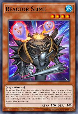 Reactor Slime Yu-Gi-Oh card