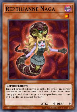 Reptilianne Naga Yu-Gi-Oh card