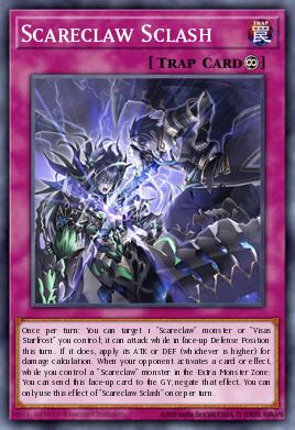 Scareclaw Sclash Yu-Gi-Oh card