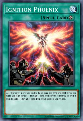 Ignition Phoenix Yu-Gi-Oh card