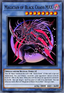 Magician of Black Chaos MAX Yu-Gi-Oh card