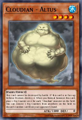 Cloudian - Altus Yu-Gi-Oh card