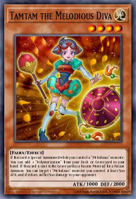 Tamtam the Melodious Diva Yu-Gi-Oh card