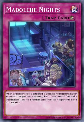 Madolche Nights Yu-Gi-Oh card