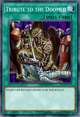 Tribute to the Doomed Yu-Gi-Oh card