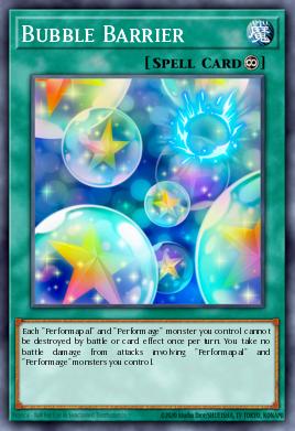 Bubble Barrier Yu-Gi-Oh card