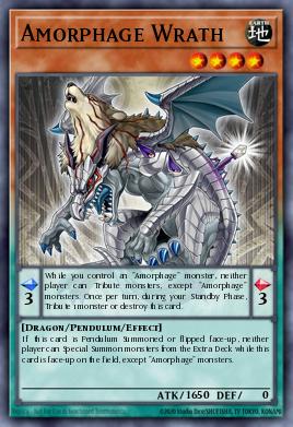 Amorphage Wrath Yu-Gi-Oh card