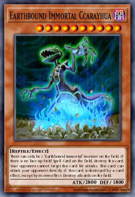 Earthbound Immortal Ccarayhua Yu-Gi-Oh card
