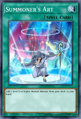 Summoner's Art Yu-Gi-Oh card