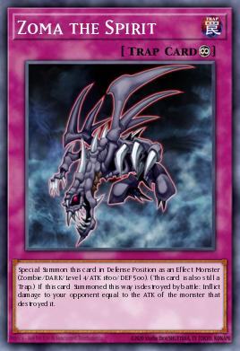 Zoma the Spirit Yu-Gi-Oh card